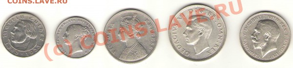 Англия 4 монеты и Германия 1 монета  в серебре - Англиия Германия0001.JPG