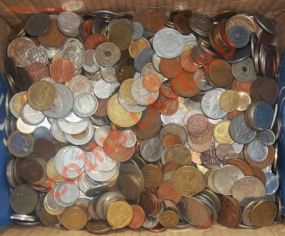 Продам монеты иностранные на вес, от 1 кг по 800 руб. - 1.JPG