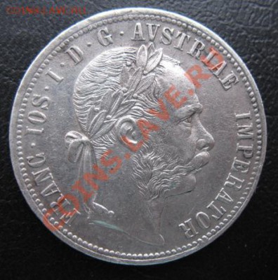 1879 г, Австрия, 1 флорин, серебро, до 06.11 в 21-00 мск - 1879 700
