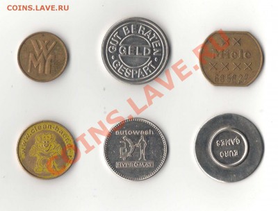 49 шт. разных отечественных и иностранных жетонов - Жетоны 4.1.JPG