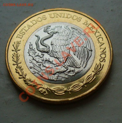 Монеты Мексики - 20 Песо реверс