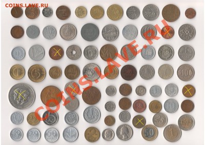 Обмен иностранными монетами по почте - Scan30000+