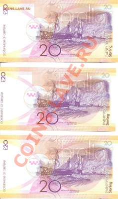 20 фунтов Гибралтара (пресс) - 002