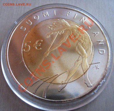 5 евро, Финляндия, разные года. - image