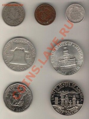 Монеты США (по списку) - USA2