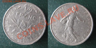 Разная инострань - 350 2 Франция пол франка 1968