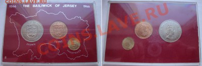 Распродажа иностранных монет  (январь-февраль) - JERSEY-COINS-SET-500R