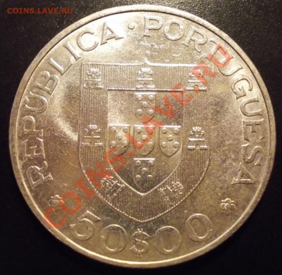 Ag, Португалия 50 эскудо 1969 (КМ#599) до 27.01.13 - KM_599_2