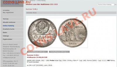 1 рубль 1924 г. за 10 000,00 евро - Безымянный