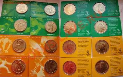 Распродажа иностранных монет  (январь-февраль) - sydney2000-01