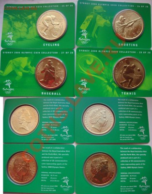 Распродажа иностранных монет  (январь-февраль) - sydney2000-02