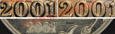 2 рубля 2001 гагарин без монетного двора подлиность - гагарин бб