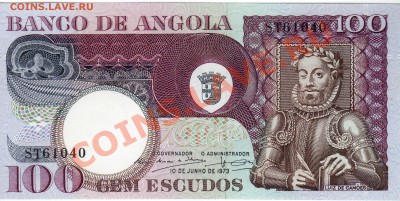 Ангола 100 эскудо 1973 Камоэнс до 11.03.13 в 22.00мск (4308) - img540