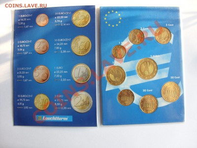Иностранщина: наборы монет, евро, Польша и т.д. - Nabor evro v pozolote - 1