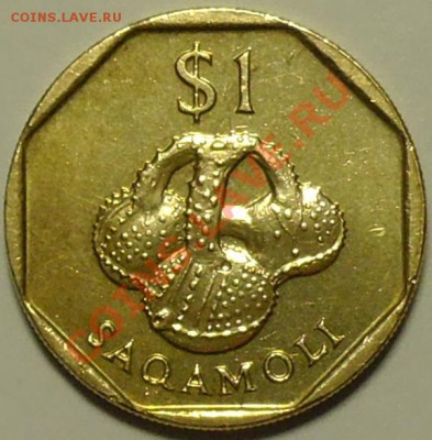 ФИДЖИ - 1 доллар 1995 - до 3 апреля - 303