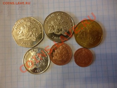 ДК Набор монет Гамбия животные 08.04 - P1020992.JPG