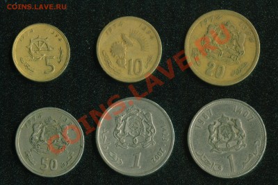 Подборки монет Марокко и Египта до 22:00мск 12.04.13 - марокко 1
