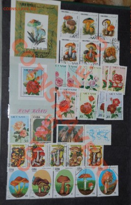 Подборка марок, цветы и т.п., 88шт, до 01.05.13г 23-00мск - цветы_природа_2.JPG