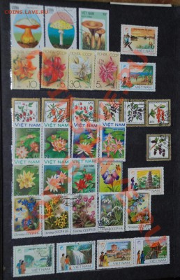 Подборка марок, цветы и т.п., 88шт, до 01.05.13г 23-00мск - цветы_природа_1.JPG