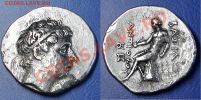 Тетрадархма Сирия, 261-246 до н.э. Антиох II Теос - Тетра