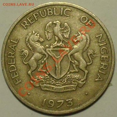 НИГЕРИЯ - 10 кобо 1973 - до 7 мая - 668