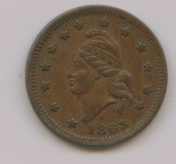 токен США 1863 г - Image1