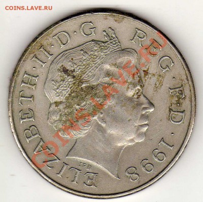 Великобритания 5 фунтов 1998 Принц Чарлз 13.05.13-22ч (5171) - img460