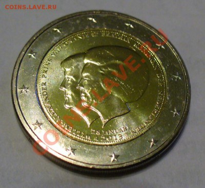 Юбилейные монеты 2 евро Мальты из роллов на обмен - Голландия 2013