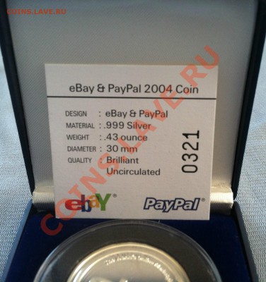 2 жетона интернет аукциона Ebay - 1