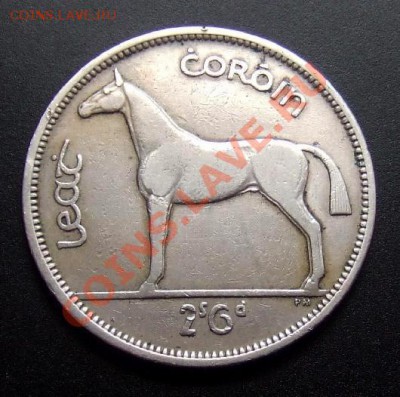 1 - Ирландия 0,5 кроны (1951) Лошадь Р