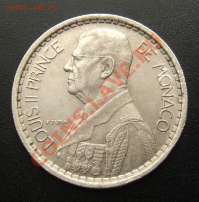 1 - Монако 10 франков (1946) А