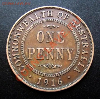 1 - Австралия 1 пенни (1916) Р