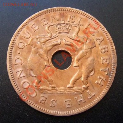 1 - Родезия и Ньясаленд 1 пенни (1955) А