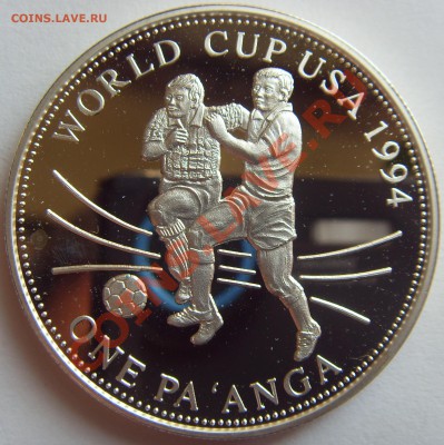 Серебряные монеты на футбольную тему - SDC14908