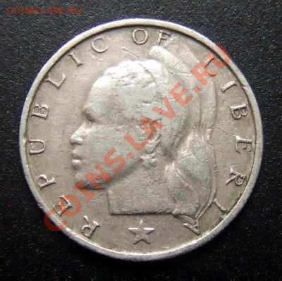 1 - Либерия 10 центов (1977) №1 А