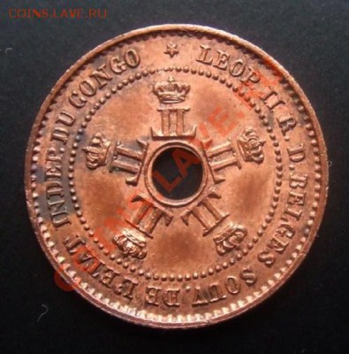1 - Бельгийское Конго 1 сантим (1888) А