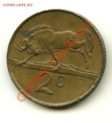 2 цента ЮАР  Год: 1985 до 04.10.2013 22-00мск - юар2