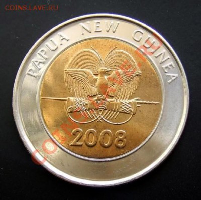 1 - Папуа - Новая Гвинея 2 кина (2008) Центробанк А