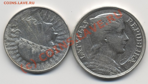 прошу оценить для продажи семь иностранных  серебряных монет - 3
