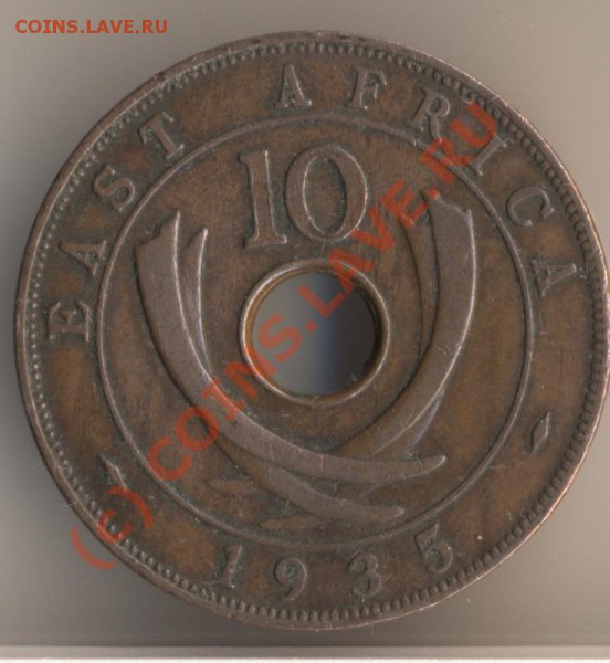 10 центов 1935 года, бронза, тираж - 7300000 экземпляров. - 1