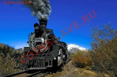 Паровозы на монетых - 481 of the Durango and Silverton