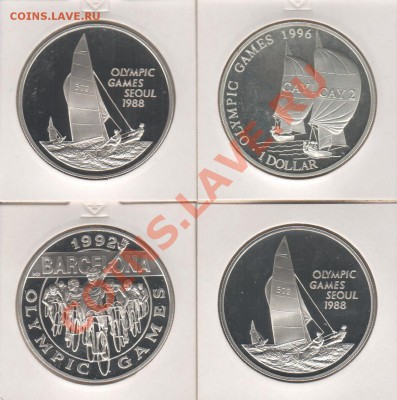 Все монеты Сочи 2014 в мире - Рисунок (2)Кайман.о-ва.