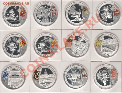 Все монеты Сочи 2014 в мире - Рисунок (2)Китай 2