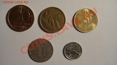 Иностранные монеты. Пополняемая тема-каталог - Бельгия, реверс2