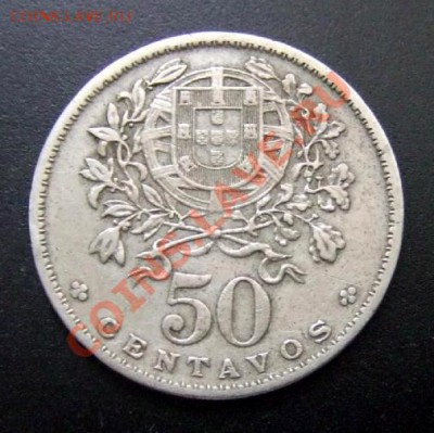1 - Португалия 50 сентаво (1940) Р