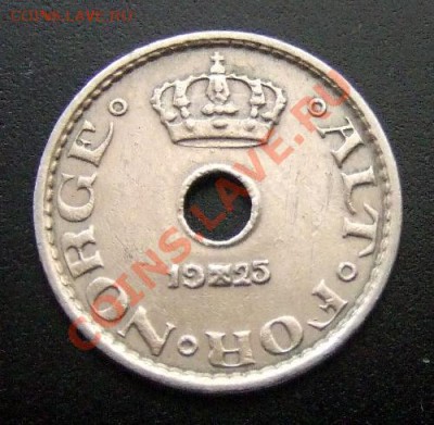1 - Норвегия 10 эре (1925) А