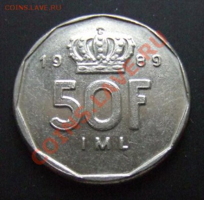 1 - Люксембург 50 франков (1989) Р