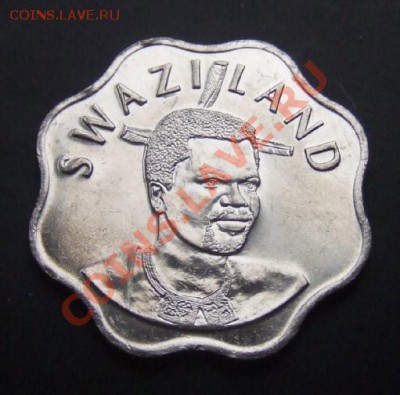 1 - Свазиленд 10 центов (2007) Сахарный тростник А