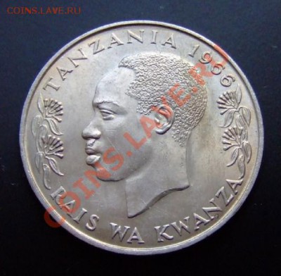 1 - Танзания 1 шиллинг (1966) «Факел» №3 А