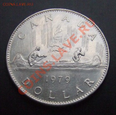 1 - Канада 1 доллар (1979) Пирога Р